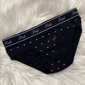 Victoria’s secret Black Heart Print Panties